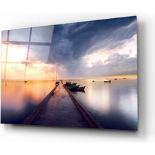 Insigne Rıhtım Cam Tablo - 72X46 cm