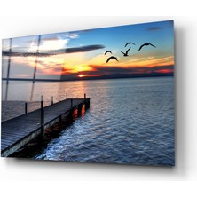 Insigne Rıhtım Cam Tablo - 72X46 cm