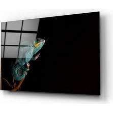 Insigne Bukalemun Cam Tablo - 72X46 cm