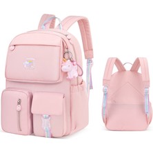Situ Store Büyük Kapasiteli Çok Bölmeli Sırt Çantası - Pembe  (Yurt Dışından)
