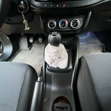 Oto Aksesuarcım Yumuşak Peluş Vites Körüğü Vites Süsü Gri
