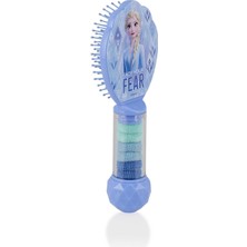 Frocx Frozen Elsa Fyf Saç Fırçası Toka Hazneli 21CM