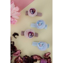Frocx Frozen Spırıts Klipsli Pon Pon Toka 4lü Paket