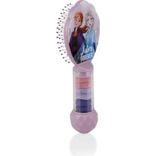 Frocx Frozen Sısters Saç Fırçası Toka Hazneli 21CM