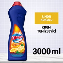 Bingo Krem Mutfak Limon 750ml Ekonomi Paketi 4'lü