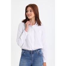 Pera Moda Kadın Klasik Gömlek