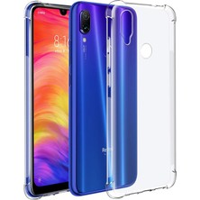 Apsuwa  Xiaomi Redmi Note 7 Kılıf Antishock Ultra Koruma Kapak+Nano Glass Renksiz