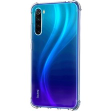 Apsuwa  Xiaomi Redmi Note 8t Kılıf Antishock Ultra Koruma+Nano Glass Şeffaf