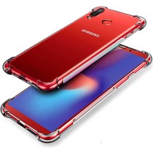 Apsuwa  Samsung Galaxy A10S Kılıf Antishock Ultra Koruma Sert Kapak Şeffaf