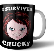 Pixxa I Survived Chucky Child's Play (Çocuk Oyunu) Kupa Bardak Model 1