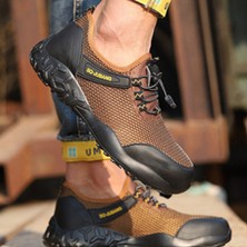 Urbana Erkek Şantiye İş Güvenlik Ayakkabısı - Kahverengi (Yurt Dışından)