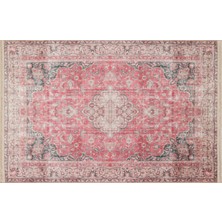 Rugs Modern Mira Ar Red 2102 Vintage Tarz Bordo Dokuma Taban Halı