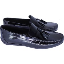 Serdar Shoes Siyah Iç Dış  Günlük Loafer Erkek Ayakkabı - 1008