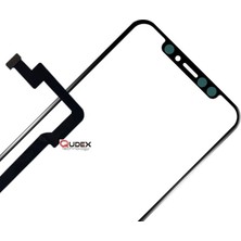Qudex Apple iPhone 11 Pro Max Dokunmatik Filmli Okalı Ön Cam Lens