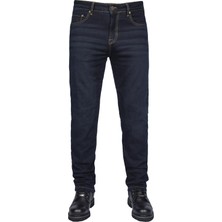 The Biker Jeans City PRO102 Midnight Blue Korumalı Motosiklet Kot Pantolonu