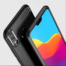 Apsuwa Xiaomi Mi Play Kılıf Negro Silikon Karbon Desen