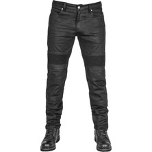 The Biker Jeans Black Iron Flexi V3 Korumalı Motosiklet Kot Pantolonu