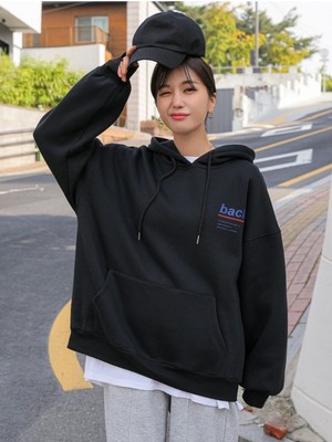 Trendseninle Kadın Better Baskılı Oversize Sweatshirt