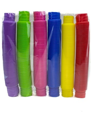 Mixoyuncak Esnek Boru Pop Tubes Sevimli Borular 6'lı Set