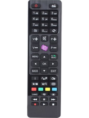 Aciko Vestel LCD Regal Mor Tuşlu Tv Kumandası