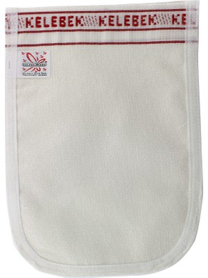 Pinecone  Kelebek Kese Beyaz Hamam Ve Banyo Kesesi