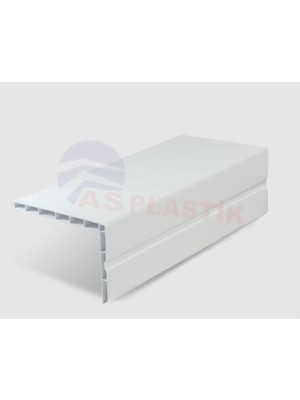 As Plastik KPP214 / 60*90 Fırat Pervaz Beyaz 6 mt