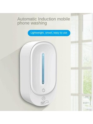 Haitn Tam Otomatik Indüksiyon Sabunu Dağıtıcı Temassız Kızılötesi Sabun Dağıtıcı Ev Ticari Duvara Monte Edilmiş Akıllı Telefon Yıkama (Yurt Dışından)