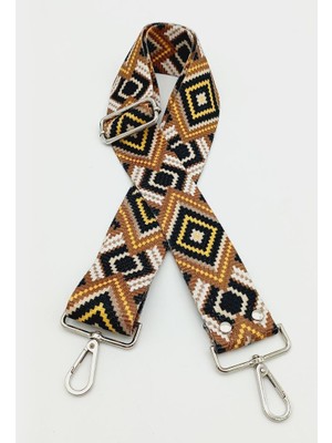 Angel Çanta Aksesuar Polyester Kolon 120X5 cm No:15 Gümüş Metalli