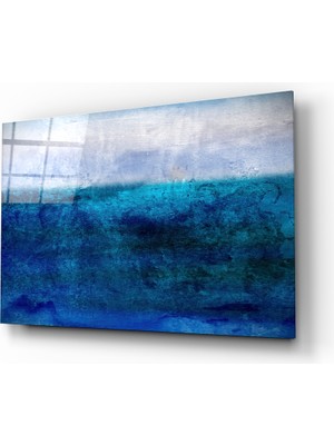 Insigne Mavinin Tonu Cam Tablo - 72X46 cm