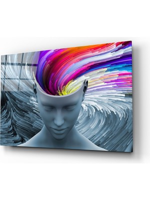 Insigne Grinin Rengi Cam Tablo - 72X46 cm