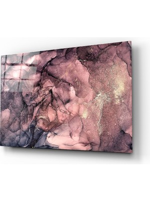 Insigne Soyut Derinlik Cam Tablo - 72X46 cm