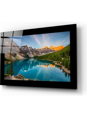 Insigne Banff Ulusal Parkı Cam Tablo - 72X46 cm