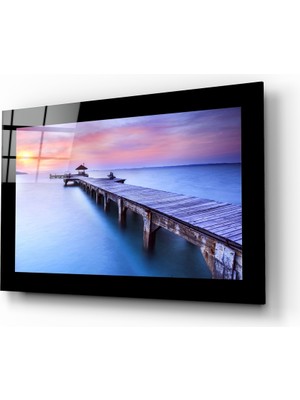 Insigne Rıhtım Cam Tablo - 72X46 cm