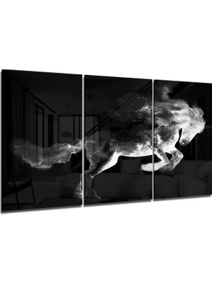 Insigne At Cam Tablo - 3 Adet 72X46 cm