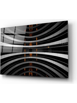 Insigne Ilginç Mimari Cam Tablo - 72X46 cm