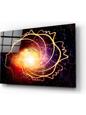 Insigne Uzay Cam Tablo - 72X46 cm