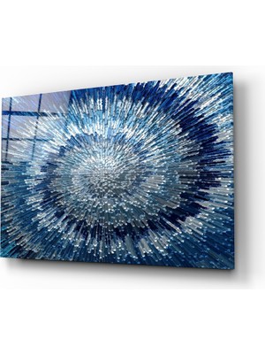 Insigne Mozaik Cam Tablo - 72X46 cm