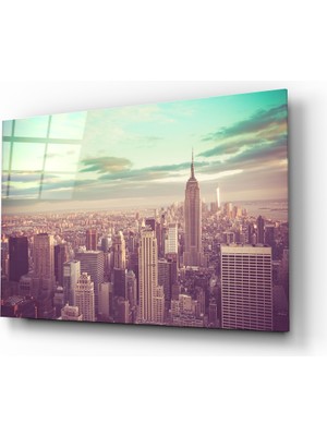 Insigne New York City Cam Tablo - 72X46 cm