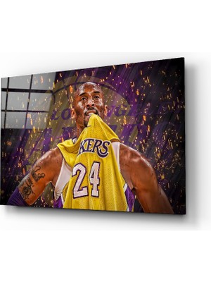 Insigne Kobe Bryant Cam Tablo - 72X46 cm