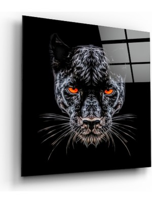 Insigne Panter Cam Tablo - 40X40 cm