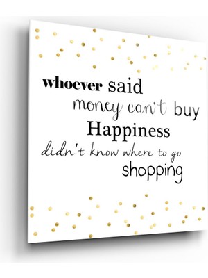 Insigne Alışveriş Cam Tablo - 60X60 cm