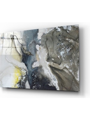 Insigne Mermer Cam Tablo - 72X46 cm