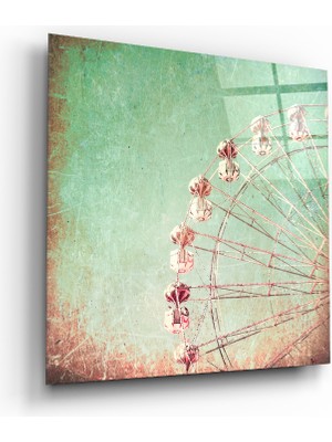 Insigne Dönme Dolap Cam Tablo - 40X40 cm