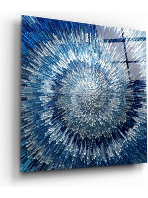 Insigne Mavinin Döngüsü Cam Tablo - 40X40 cm