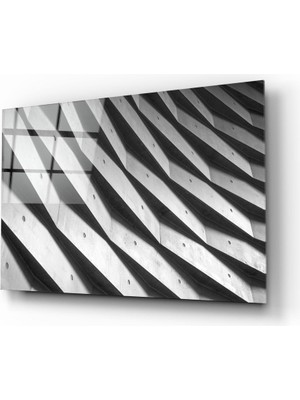 Insigne Mimari Duvarlar Cam Tablo - 72X46 cm