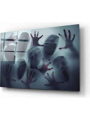 Insigne Sessiz Çığlık Cam Tablo - 72X46 cm