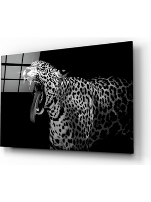Insigne Leopar Cam Tablo - 72X46 cm