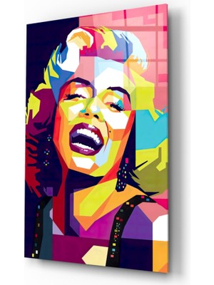 Insigne Marilyn Monroe Cam Tablo - 72X46 cm