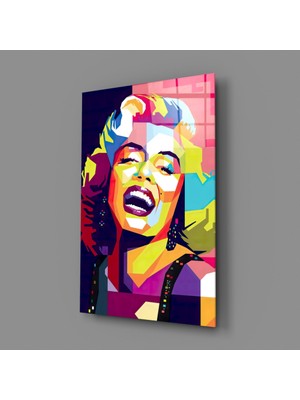 Insigne Marilyn Monroe Cam Tablo - 72X46 cm