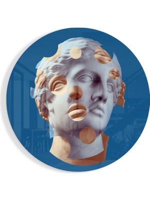 Insigne Bölünmek Cam Tablo - 60X60 cm